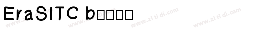 EraSITC b字体转换
